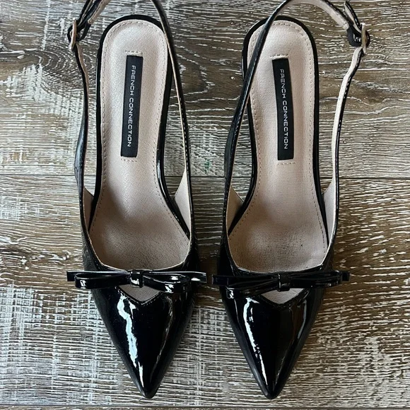 French Connection kitten heels - Picture 2 of 5